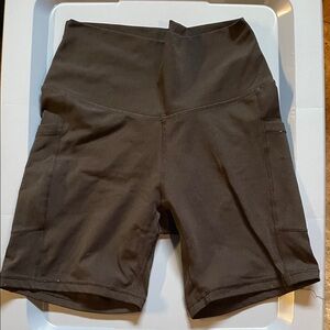 Black bike shorts